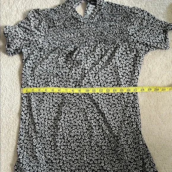 Spirit Black and white printed dress - Picture 7 of 9